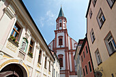 Karmelitenkirche, Straubing, Donau, Bayerischer Wald, Bayern, Deutschland