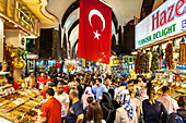 Innenansicht, Gewürzbasar, Istanbul, Türkei