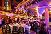 Typical restaurants in the Kumkapi quarter, Istanbul, Turkey