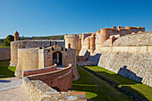 Fortresse de Salses, Dept. Pyrénées-Orientales, Languedoc-Roussillon, Frankreich, Europa