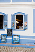 Open restaurant, Cacela Velha, Algarve, Portugal