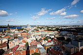 Blick von der Peterskirche, Riga