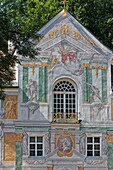 Fassade des Asam-Schlössl, Thalkirchen, München, Oberbayern, Bayern, Deutschland