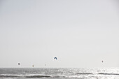 Kite Surfers on California's Highway 1, Highway 1, California, USA