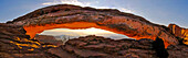 Sunrise at Mesa Arch in Canyonlands National Park, UT., Canyonlands National Park, Utah, USA