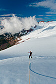 Climbing Mount Baker., Mount Baker, WA, United States