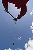 Kite flying near Chamonix France Chamonix, France