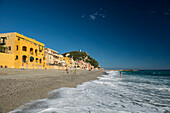 Beach, Varigotti, Finale Ligure, Province of Savona, Liguria, Italy