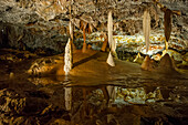 Tropfsteinhöhle, Borgio Verezzi, Provinz Savona, Ligurien, Italien