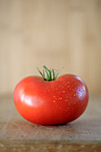 One red tomato, Santa Fe, New Mexico, USA