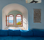 Wall Seating Under Open Window, Safed, Israel