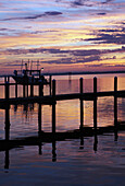 Dock at Dawn, Palmetto, Florida, USA