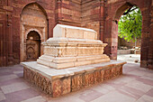 Stone Tomb of Iltutmish in India, Delhi, Punjab, India