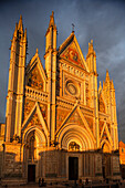 Duomo di Orvieto, Kathedrale von Orvieto, Gotik, Orvieto, Stadt, Provinz Terni, Umbrien, Italien, Europa