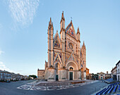 Duomo di Orvieto, Orvieto cathedral, gothic, Orvieto, hilltop town, province of Terni, Umbria, Italy, Europe