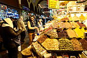 Spice trader, Egyptian Bazar, Istanbul, Turkey