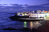 El Cotillo in the evening, La Oliva, Fuerteventura, Canary Islands, Spain