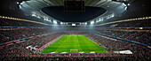 Allianz Arena, football game, FC Bayern against Schalke 04, Munich, Upper Bavaria, Bavaria, Germany