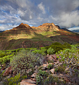 El Gigante mountain near Arteara, Gran Canaria, Canary Islands, Spain