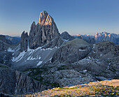 Zwoelferkofel, North face, South Tyrol, Dolomites, Italy