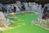 Devil's Bath, sulfur, Wai-O-Tapu Thermal Wonderland, Bay of Plenty, North Island, New Zealand