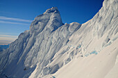 East summit of Monte Sarmiento, Cordillera Darwin, Tierra del Fuego, Chile