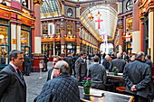 Leadenhall Market, City, London, England, Vereinigtes Königreich