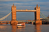 Thames and Tower Bridge, London, England, United Kingdom