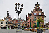 St. Stevenskerk, De Waagh and Grote Markt, Nijmegen, Province of Gelderland, The Netherlands, Europe