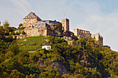 Burg Rheinfels at St. Goar, Mittelrhein, Middle Rhine, Rhineland - Palatinate, Germany, Europe