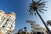 Hotel Negresco, Promenade des Anglais, Nice, Alpes Maritimes, Provence, French Riviera, Mediterranean, France, Europe