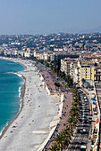 Promenade des Anglais, Nice, Alpes Maritimes, Provence, French Riviera, Mediterranean, France, Europe