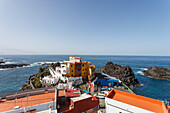El Pris, Küstenort mit Fischerhafen am Atlantik, Teneriffa, Kanarische Inseln, Spanien, Europa