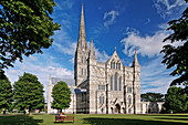 Kathedrale von Salisbury, Salisbury, Wiltshire, England, Grossbritannien