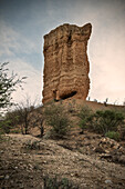 Vingerklip, bizarre Felsformation, Ugab Terassen, Ugab Fluss Tal, Namibia, Afrika