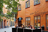 Café 'Under Kastanjen', Gamla Stan, Stockholm, Schweden