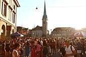 Street parade, Zurich, Switzerland