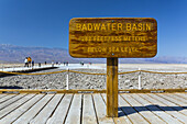 Badwater basin, Death Valley National Park, California, USA, America.