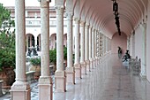 Florida, Sarasota, John and & Mable Ringling Museum of Art, estate, columns
