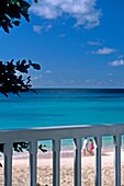 'Barbados; Balcony View; Beach; Caribbean Sea.'