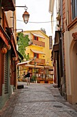 Old Town Street, Cannes, Cote d'Azur, France.