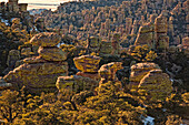 The Rock Hoodoos Of Chiricahua National Monument In Southeastern Arizona.