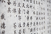 'Stone Slab With Chinese Character Inscription; Lijiang, Yunnan Province, China'