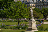 Tuileries garden, 1st arrondissement, paris, france