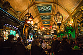 Art deco interior of the cafe en seine, dawson street, dublin, ireland