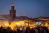 Djemaa el-Fna Square, The Medina, Marrakesh, Morocco, North Africa, Africa