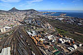 South Africa. Aerial view. Cape Town.