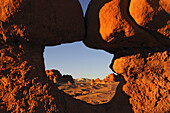 SANDSTONE FORMATIONS IN GOBLIN VALLEY STATE PARK, UTAH, USA