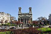 France, Paris, 10th district, Church Saint Vincent-de-Paul