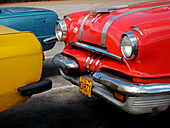 1950s Pontiac car, Havana, Cuba, Caribbean